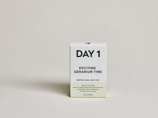 Exciting Geranium Time - Hand & Body natuurlijke zeep