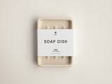 Soap dish White - closed