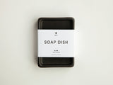 Soap dish Black - open